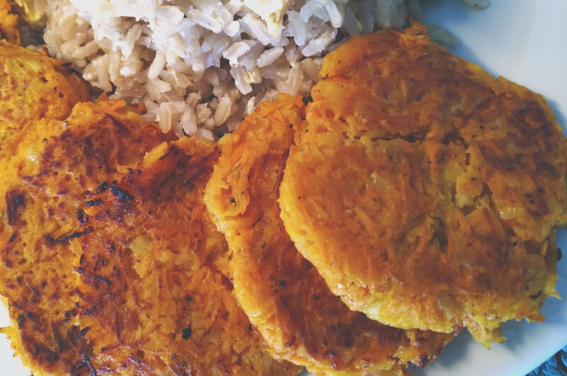 Gluten free carrot burgers