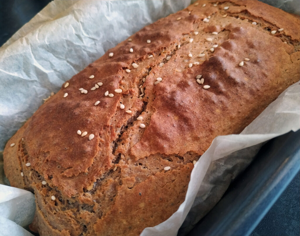 Buckwheat soda bread