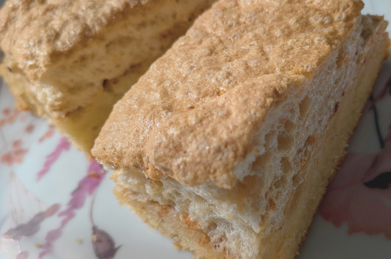 Gluten free sour apple tear cake